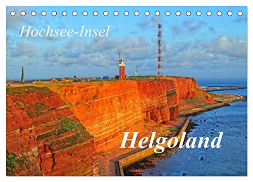 Hochsee-Insel Helgoland (Tischkalender 2025 DIN A5 quer), CALVENDO Monatskalender von CALVENDO