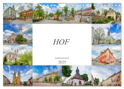 Hof Impressionen (Wandkalender 2025 DIN A4 quer), CALVENDO Monatskalender von CALVENDO