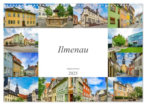 Ilmenau Impressionen (Wandkalender 2025 DIN A3 quer), CALVENDO Monatskalender von CALVENDO