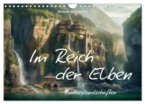Im Reich der Elben (Wandkalender 2025 DIN A4 quer), CALVENDO Monatskalender von CALVENDO