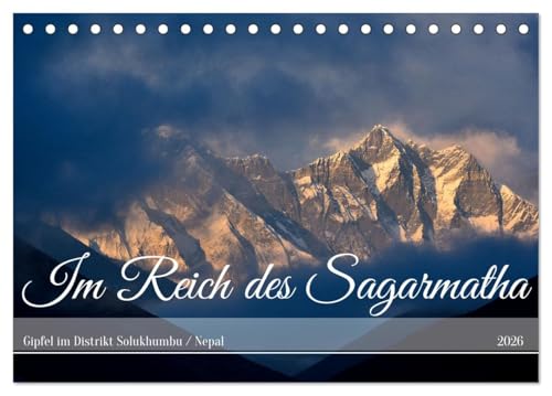 Im Reich des Sagarmatha (Tischkalender 2026 DIN A5 quer), CALVENDO Monatskalender von CALVENDO