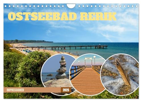 Impressionen Ostseebad Rerik (Wandkalender 2025 DIN A4 quer), CALVENDO Monatskalender von CALVENDO