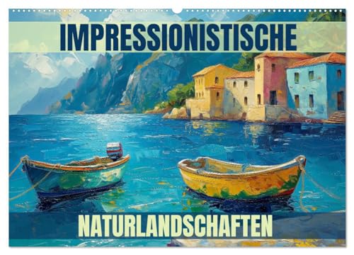 Impressionistische Naturlandschaften (Wandkalender 2025 DIN A2 quer), CALVENDO Monatskalender von CALVENDO