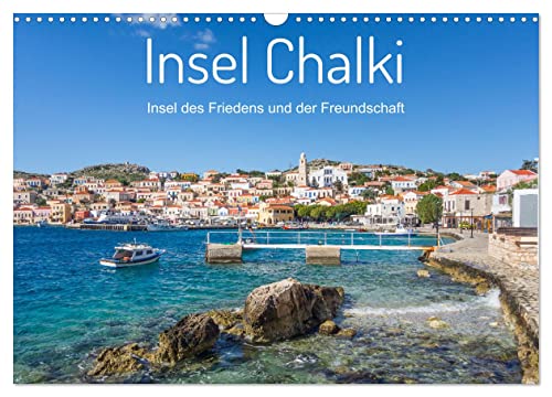 Insel Chalki (Wandkalender 2025 DIN A3 quer), CALVENDO Monatskalender von CALVENDO
