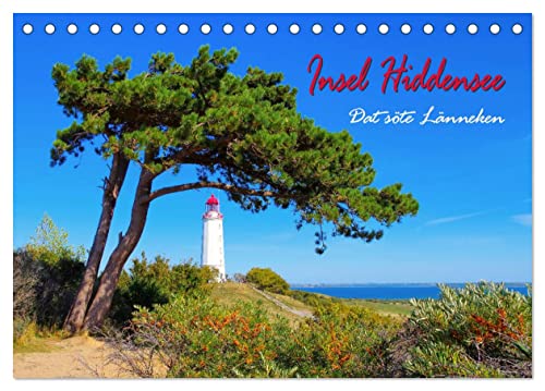 Insel Hiddensee - Dat söte Länneken (Tischkalender 2025 DIN A5 quer), CALVENDO Monatskalender von CALVENDO