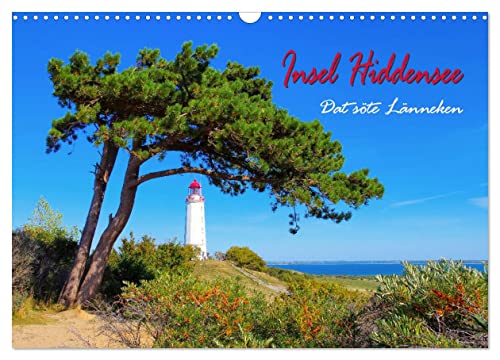 Insel Hiddensee - Dat söte Länneken (Wandkalender 2025 DIN A3 quer), CALVENDO Monatskalender von CALVENDO