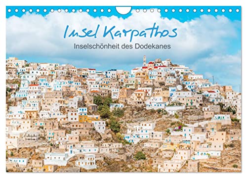 Insel Karpathos - Inselschönheit des Dodekanes (Wandkalender 2025 DIN A4 quer), CALVENDO Monatskalender von CALVENDO