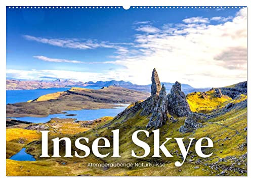 Insel Skye - Atemberaubende Naturkulisse (Wandkalender 2025 DIN A2 quer), CALVENDO Monatskalender von CALVENDO