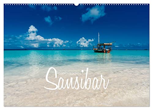 Inselparadies Sansibar (Wandkalender 2025 DIN A2 quer), CALVENDO Monatskalender von CALVENDO
