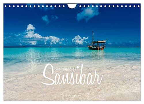 Inselparadies Sansibar (Wandkalender 2025 DIN A4 quer), CALVENDO Monatskalender von CALVENDO