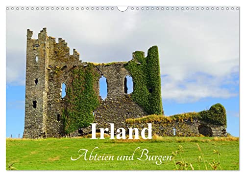 Irland - Abteien und Burgen (Wandkalender 2025 DIN A3 quer), CALVENDO Monatskalender von CALVENDO
