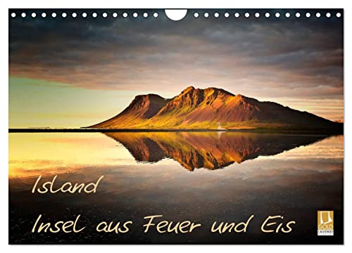 Island - Insel aus Feuer und Eis (Wandkalender 2026 DIN A4 quer), CALVENDO Monatskalender von CALVENDO