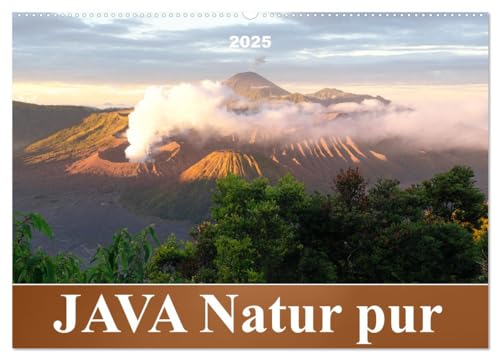 JAVA Natur pur (Wandkalender 2025 DIN A2 quer), CALVENDO Monatskalender von CALVENDO