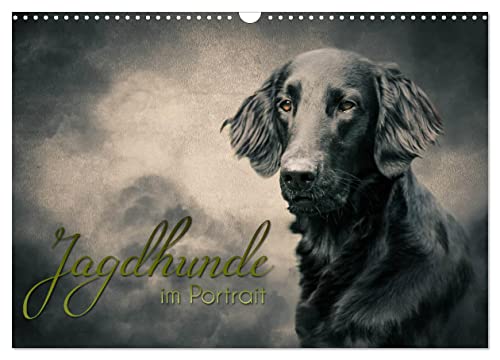 Jagdhunde im Portrait (Wandkalender 2025 DIN A3 quer), CALVENDO Monatskalender von CALVENDO