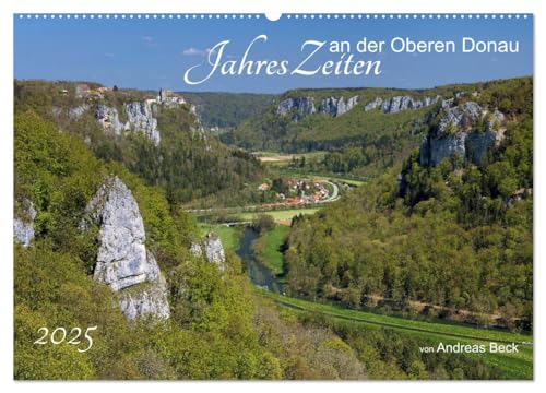 JahresZeiten an der Oberen Donau (Wandkalender 2025 DIN A2 quer), CALVENDO Monatskalender von CALVENDO