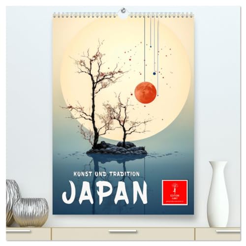 Japan - Kunst und Tradition (hochwertiger Premium Wandkalender 2025 DIN A2 hoch), Kunstdruck in Hochglanz von CALVENDO