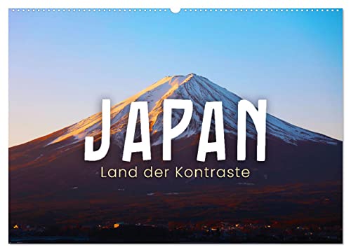 Japan - Land der Kontraste (Wandkalender 2025 DIN A2 quer), CALVENDO Monatskalender von CALVENDO