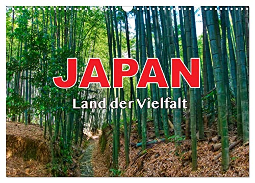 Japan - Land der Vielfalt (Wandkalender 2025 DIN A3 quer), CALVENDO Monatskalender von CALVENDO