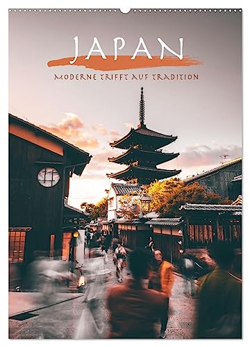 Japan - Moderne trifft auf Tradition. (Wandkalender 2025 DIN A2 hoch), CALVENDO Monatskalender von CALVENDO