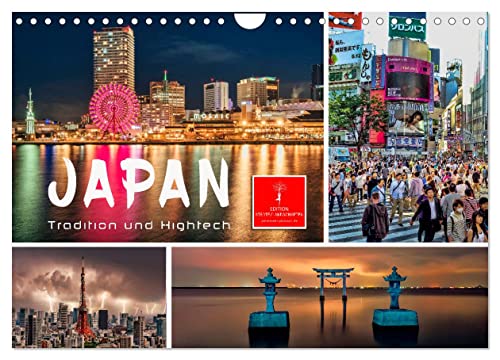 Japan - Tradition und Hightech (Wandkalender 2025 DIN A4 quer), CALVENDO Monatskalender von CALVENDO