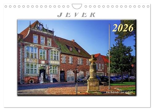 Jever - die Nordsee vor der Tür (Wandkalender 2026 DIN A4 quer), CALVENDO Monatskalender: Peter Roder mit einer Auswahl seiner faszinierenden Bilder ... friesischen Städtchen Jever (CALVENDO Orte) von Calvendo