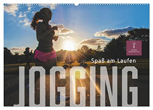 Jogging - Spaß am Laufen (Wandkalender 2025 DIN A2 quer), CALVENDO Monatskalender von CALVENDO