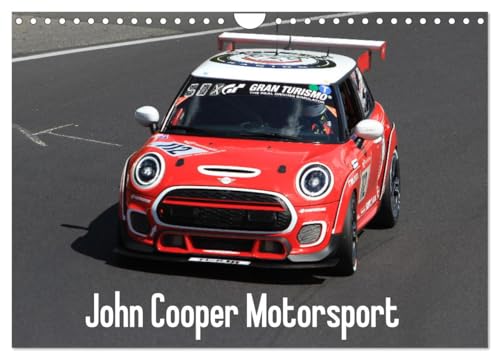 John Cooper Motorsport (Wandkalender 2025 DIN A4 quer), CALVENDO Monatskalender
