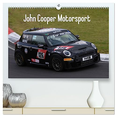 John Cooper Motorsport (hochwertiger Premium Wandkalender 2025 DIN A2 quer), Kunstdruck in Hochglanz von CALVENDO