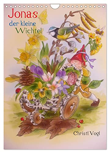 Jonas der kleine Wichtel (Wandkalender 2025 DIN A4 hoch), CALVENDO Monatskalender von CALVENDO