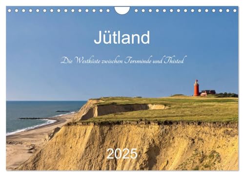 Jütland. Die Westküste zwischen Torsminde und Thisted (Wandkalender 2025 DIN A4 quer), CALVENDO Monatskalender von CALVENDO