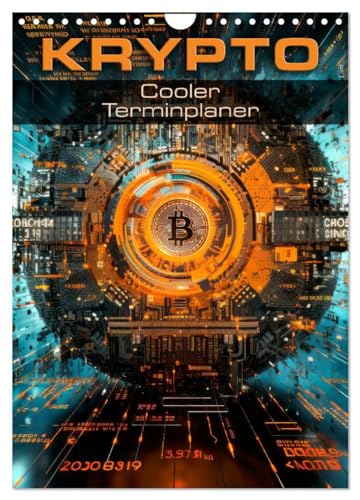 KRYPTO Cooler Terminplaner (Wandkalender 2025 DIN A4 hoch), CALVENDO Monatskalender von CALVENDO