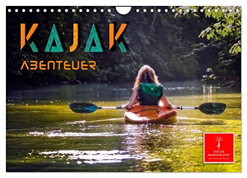 Kajak Abenteuer (Wandkalender 2025 DIN A4 quer), CALVENDO Monatskalender von CALVENDO