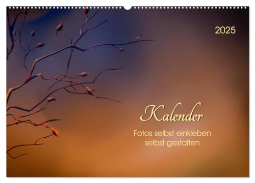 Kalender, Fotos selbst einkleben, selbst gestalten (Wandkalender 2025 DIN A2 quer), CALVENDO Monatskalender von CALVENDO