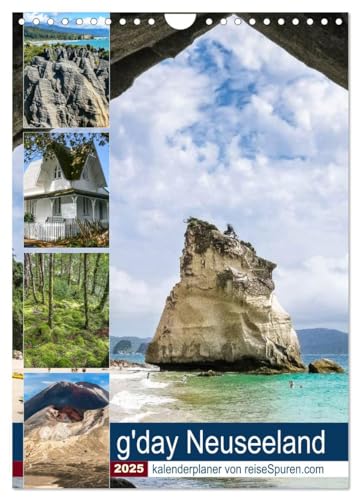 Kalenderplaner g'day Neuseeland 2025 (Wandkalender 2025 DIN A4 hoch), CALVENDO Monatskalender von CALVENDO