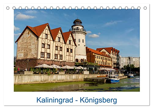 Kaliningrad - Königsberg (Tischkalender 2026 DIN A5 quer), CALVENDO Monatskalender von CALVENDO