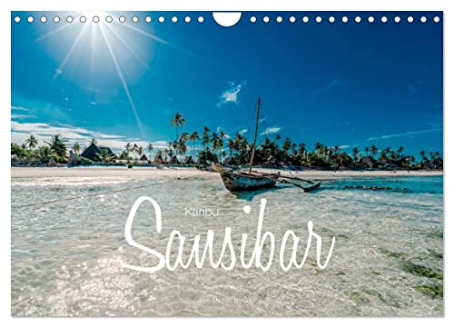 Karibu Sansibar (Wandkalender 2025 DIN A4 quer), CALVENDO Monatskalender von CALVENDO