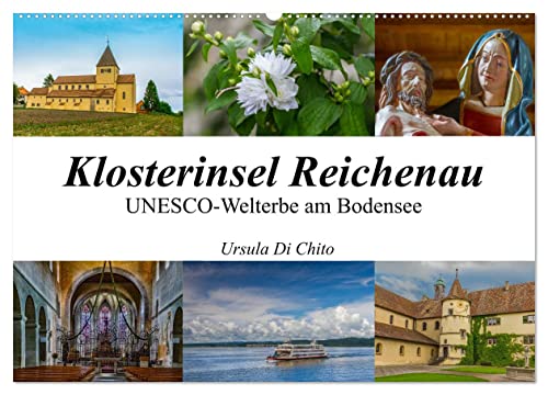 Klosterinsel Reichenau - UNESCO-Welterbe am Bodensee (Wandkalender 2025 DIN A2 quer), CALVENDO Monatskalender von CALVENDO