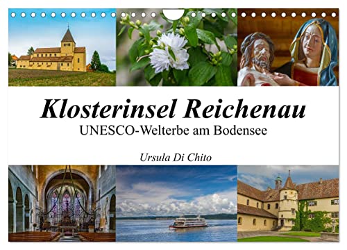 Klosterinsel Reichenau - UNESCO-Welterbe am Bodensee (Wandkalender 2025 DIN A4 quer), CALVENDO Monatskalender von CALVENDO