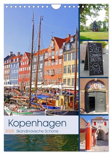 Kopenhagen. Skandinavische Schöne (Wandkalender 2025 DIN A4 hoch), CALVENDO Monatskalender von CALVENDO