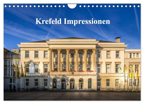 Krefeld Impressionen (Wandkalender 2026 DIN A4 quer), CALVENDO Monatskalender: Krefeld bietet neben klassischer und moderne Architektur insbesondere ... Erholungsmöglichkeiten. (CALVENDO Orte) von Calvendo