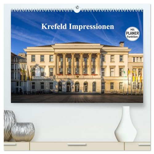 Krefeld Impressionen (hochwertiger Premium Wandkalender 2025 DIN A2 quer), Kunstdruck in Hochglanz: Krefeld bietet neben klassischer und moderner ... Erholungsmöglichkeiten. (CALVENDO Orte) von Calvendo