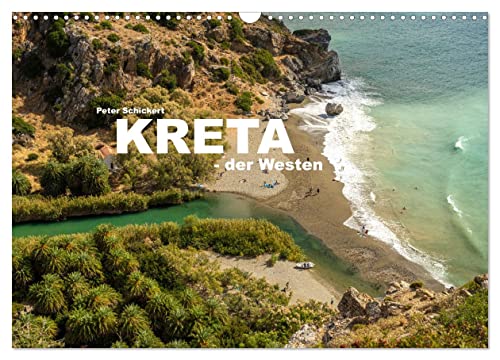 Kreta - der Westen (Wandkalender 2025 DIN A3 quer), CALVENDO Monatskalender von CALVENDO