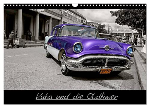 Kuba und die Oldtimer (Wandkalender 2025 DIN A3 quer), CALVENDO Monatskalender von CALVENDO