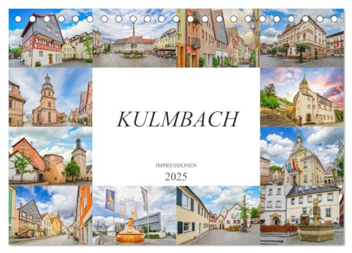 Kulmbach Impressionen (Tischkalender 2025 DIN A5 quer), CALVENDO Monatskalender von CALVENDO