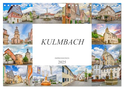 Kulmbach Impressionen (Wandkalender 2025 DIN A4 quer), CALVENDO Monatskalender
