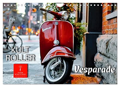 Kult Roller - Vesparade (Wandkalender 2025 DIN A4 quer), CALVENDO Monatskalender von CALVENDO