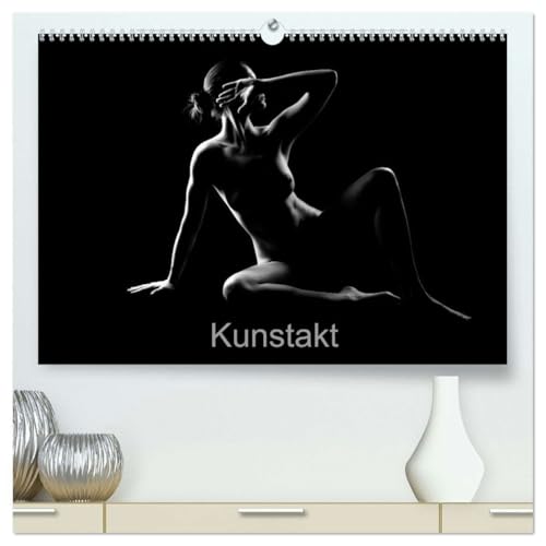 Kunstakt (hochwertiger Premium Wandkalender 2026 DIN A2 quer), Kunstdruck in Hochglanz von CALVENDO