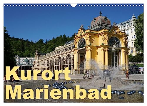 Kurort Marienbad (Wandkalender 2025 DIN A3 quer), CALVENDO Monatskalender von CALVENDO