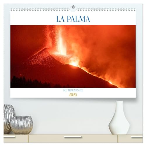 LA PALMA - DIE TRAUMINSEL (hochwertiger Premium Wandkalender 2025 DIN A2 quer), Kunstdruck in Hochglanz von CALVENDO