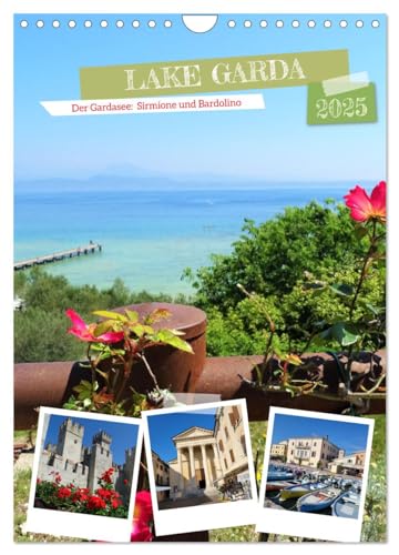 LAKE GARDA DerGardasee: Sirmione und Bardolino (Wandkalender 2025 DIN A4 hoch), CALVENDO Monatskalender von CALVENDO